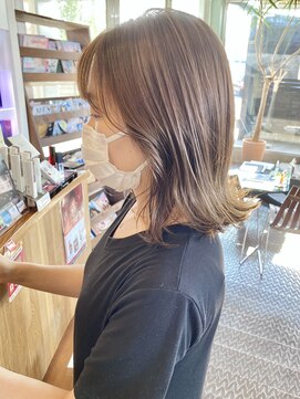 ヘアラウンジ アングゥ(hair lounge ungu) ブルーグレージュカラー