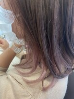 ヘアーアンドアート ルミナ(HAIR&ART LUMINA) 【佐々木】インナーピンクアッシュ