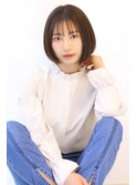 20代30代40代50代グレーベージュ前髪パーマロングレイヤー黒髪