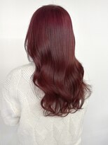 ノウハウ キョウト(KNOWHOW kyoto)&nbsp;ブリーチ１回/チェリーレッド/赤髪ヘア