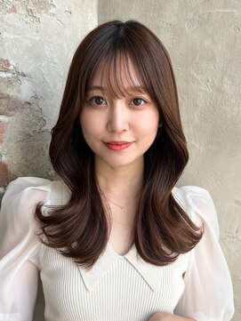 アフロート ルヴア(AFLOAT RUVUA) *20代30代40代◎小顔薄め前髪顔まわりくびれレイヤーカット新宿