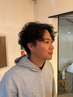 メンズカットパーマ&トリートメント