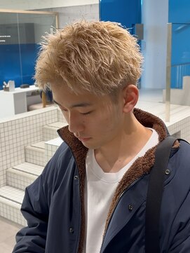 ゼストプール(ZEST POOL) スパイキーショートニュアンスパーマ髪質改善縮毛矯正吉祥寺