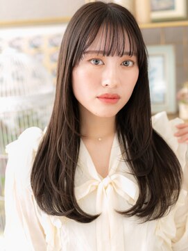 カバーヘア ブリス 志木南口駅前店(COVER HAIR bliss) 大人フェミニンロングレイヤーエアストレートh3志木20代30代40代