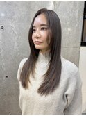 美髪ストレートスタイル　用賀
