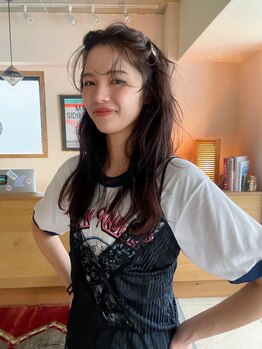 サンクス(SANKS)の写真/【本町駅すぐ】透明感・質感にこだわり、ダメージレス×柔らかさを実現！光に透けるようなクリアな色味に。