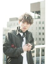 メンズパーマスパイラルパーマ縮毛矯正30代40代50代ブリーチ