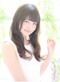 [K-two銀座]上品ナチュラルロング～大人かわいい小顔バング～