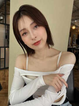 アリスバイアフロート 自由が丘(ALICe by AFLOAT) >>2wayバング...下ろしバージョン♪