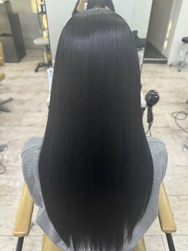アジールヘア 所沢プロペ通り店(agir hair) ブルーブラックダークグレー髪質改善所沢