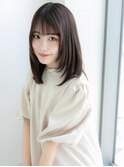 #6/イメチェン/ホワイトブロンド/外ハネボブ/ワイドバング/仙台