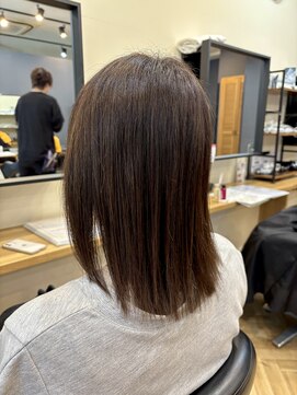 アルター(aL ter) 【髪質改善】くびれヘア/アプリコットオレンジ/中島