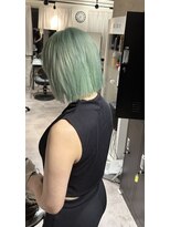 セレーネヘアー オオサカ 心斎橋店(Selene hair OSAKA) ミントカラー