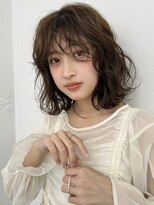 ファルベ(Farbe)&nbsp;くびれヘア/アプリコットオレンジ/夏のヘアアレンジ