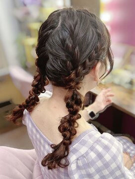 スパークル(SPARKLE-) ツイン編み下ろし