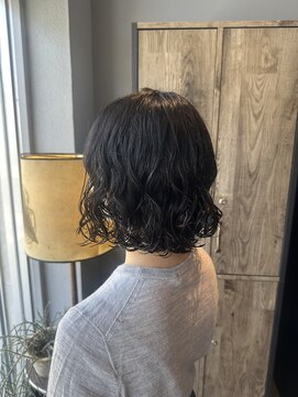 ヘアーループセラデザインワークス(Hair ruup Sela design works) ふんわりボブパーマ