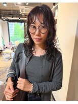 モクレン(mokuren.)&nbsp;パーマスタイル