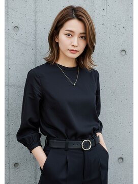 ライフイズ 磐田本店(Life is...) #磐田 大人ミディアムボブ!