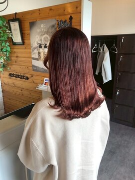 クロエ バイ ラヴィズム 紫竹山店(CLOE by LUVISM) オレンジブラウン