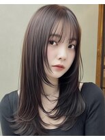 ハム 立川(hum)&nbsp;ココアベージュ/オリーブグレー/小顔/黒髪[立川/髪質改善]