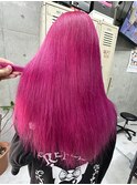 派手髪ピンク/ハイトーン