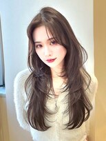 ロンドガーネット 池袋(Lond garnet) ミニウルフレイヤーカット顔周り前髪韓国ミディアムロング/池袋