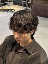 アトラクト バイ ラック 津田沼(Attract by LUCK) 無造作シャドウパーマ/津田沼/メンズパーマ/波巻きパーマ