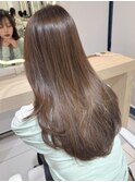 三鷹レイヤーカット韓国ダブルカラー顔周り前髪カットボブ