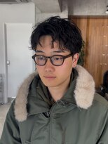 エリマ 武蔵小杉(elima)&nbsp;ラフな質感の無造作パーマ×ルーズショートスタイル