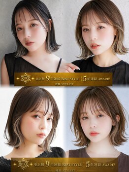 カライングドゥ(ing deux)の写真/【高円寺3分】根元～毛先まで色ムラなく綺麗な色味が人気、女性スタイリスト筆頭に高い技術力で理想の色に