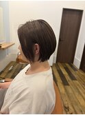 丸みショートボブ