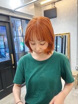 アソビ(Asobi)&nbsp;【ブリーチ１回】オレンジベージュ