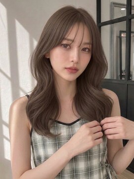 ユーフォリア 青山(Euphoria) 秋の大人可愛い◎スモーキーベージュレイヤー透明感