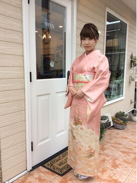 ブルーベリー(Blue Berry) トレンド着付け