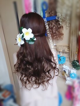 クレイジービッチ(CLAY G BITCH) 【￥13000】仙台エクステ ハイライト 胸下ストレート 宮城野区