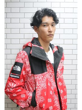 セシルヘアー 岡山駅前店(Cecil hair) モカアッシュナチュラルカール