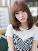 外国人風ゆらぎラフ感*こなれふわミディa戸頭20代30代40代