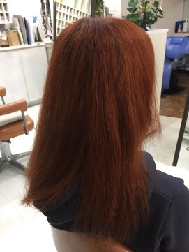 ヘア ナヴォーナ 大浦店(hair NAVONA) ベビーオレンジ