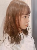 【神田安優奈】ゆる可愛いベビーピンクカラー