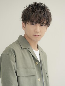 エンタク 新宿三丁目店(enntaku) ツーブロックネープレスマッシュショートレイヤー