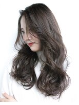 リコ ヘアアンドリラクゼーション 名駅店(LICO HAIR＆RELAXATION) [LICO]グレージュ、ロングウェーブヘア♪by碇山　光一郎