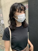 ラレイ(Lalei)&nbsp;＊ミディアムロブ スパイラルパーマ バングパーマ 表参道