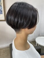 カトル ヘア デザイン(Quatre hair design) 刈り上げフラットマッシュショート