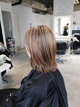 アディクト 綾瀬(ADDICT) 【ADDICT_YUKI】ミルクティーコントラストカラー