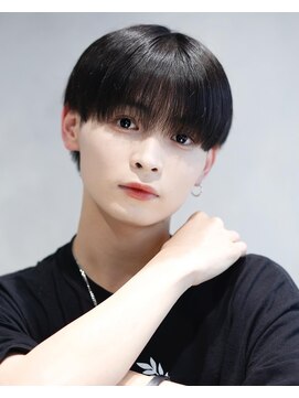 リップス 渋谷(LIPPS) シースルーバングマッシュ