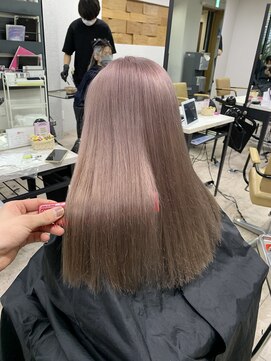 アジールヘア 所沢プロペ通り店(agir hair) ピンクベージュ
