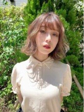 フラミューム 二子玉川(flammeum) ゆるふわミニボブ