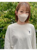 ハイライトで柔らかいカラー
