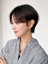 アイティーバイアルバム 下北沢店(IT by ALBUM)&nbsp;クールショート_レッドブラウンハッシュカット_ba463551