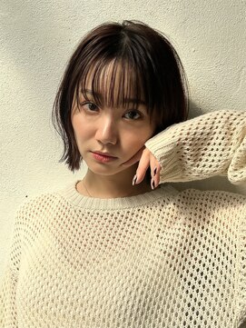 ロンドシエル 横浜(Lond ciel) 【阿部もえる】大人かわいいボブスタイル